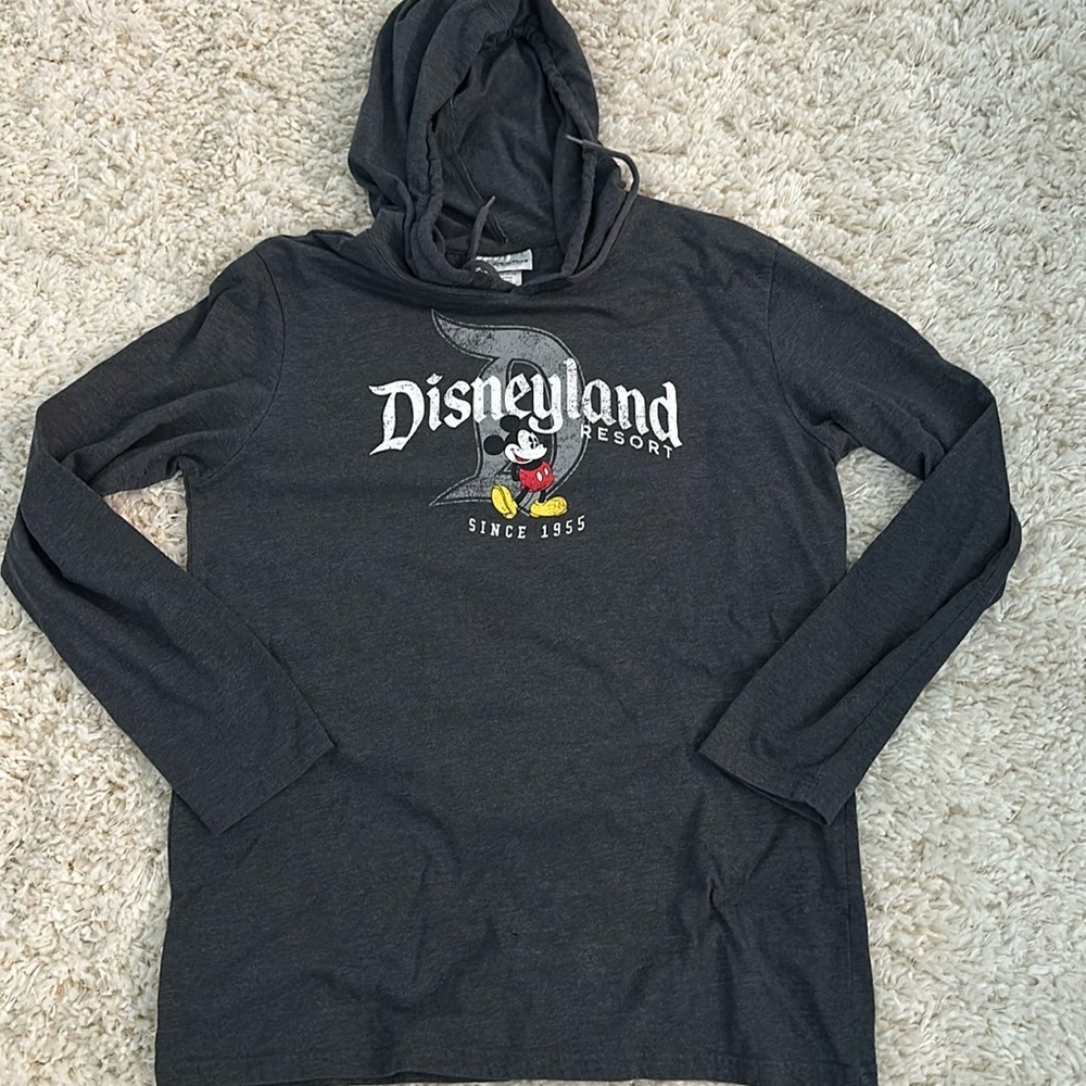 Disneyland long sleeve hooded tshirt